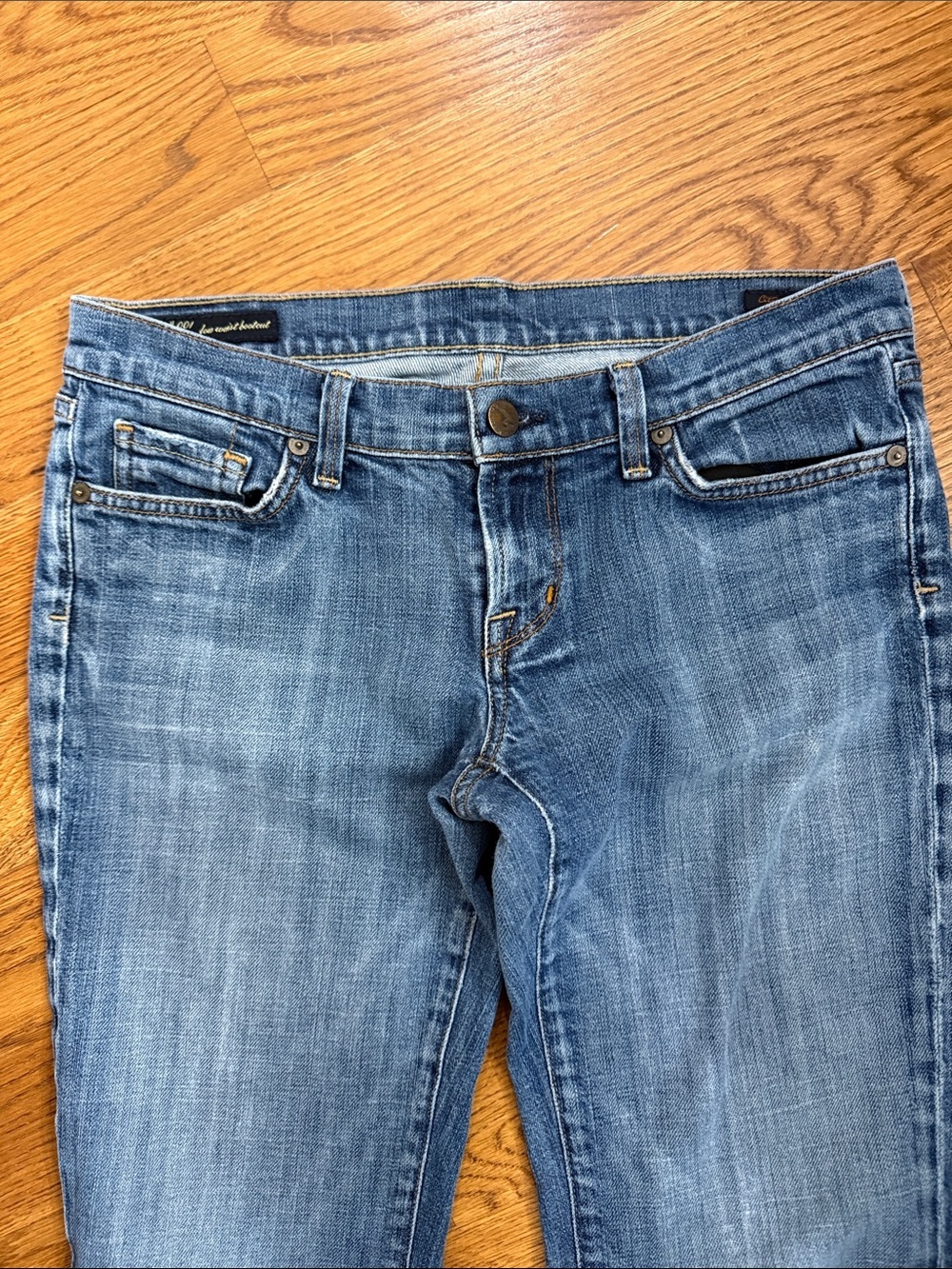 Citizens of Humanity Kelly #001 Low Waist Bootcut Jeans 29 Stretch USA - Picture 4 of 11